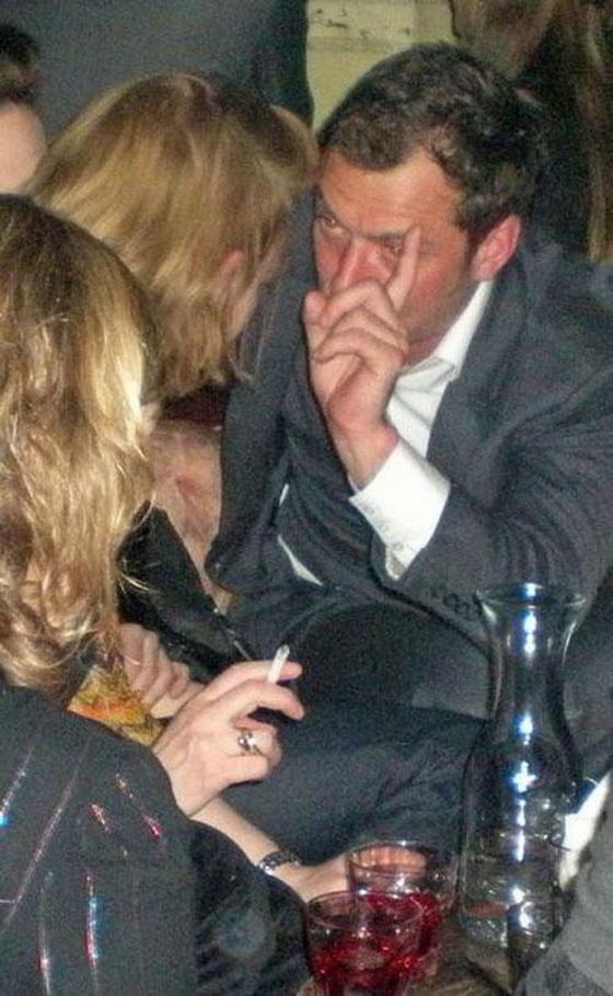 Вдупель пьяный Джуд Лоу