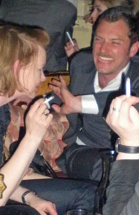 Вдупель пьяный Джуд Лоу