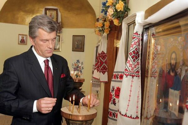 Ющенко стал христианином года
