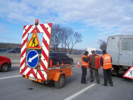 Автоперевозчики перекрыли трассу Одесса - Киев