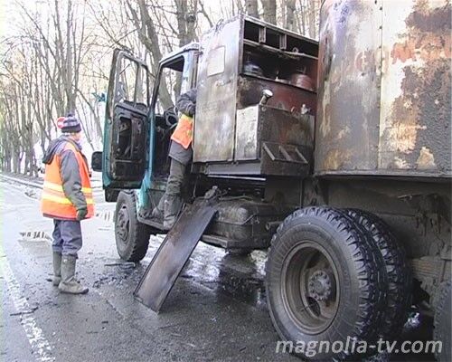 В центральной части города взорвался "ЗИЛ"
