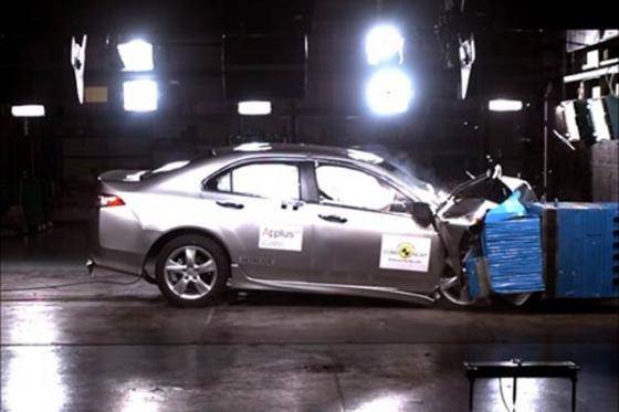 Honda Accord получит высшую оценку за безопасность