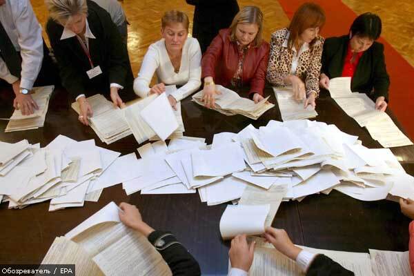БЮТ: в Тернополе голосовали уже заполненными бюллетенями