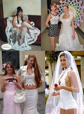 Дивовижні весільні вбрання