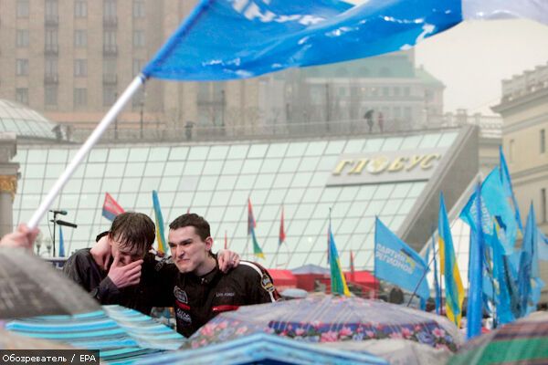 Украинцы не готовы к массовым митингам