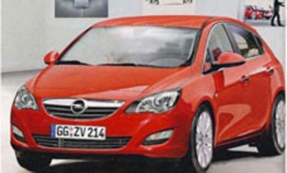 Появились первые фото нового поколения Opel Astra