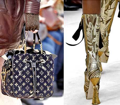 Louis Vuitton на Парижской Неделе моды: фрагменты нарядов