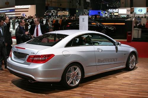 Женева представляет: Mercedes E-class Coupe