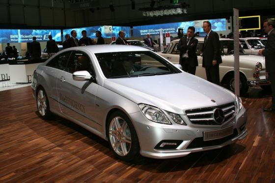 Женева представляет: Mercedes E-class Coupe