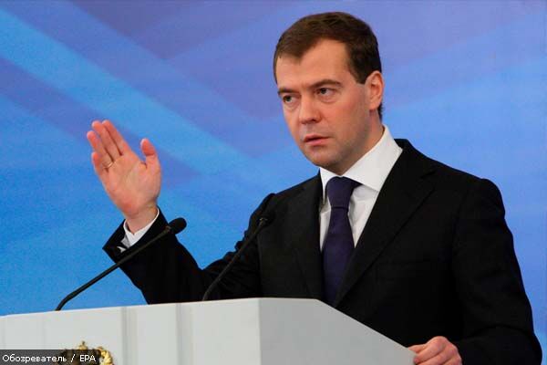 Медведев подвел итоги своего первого года