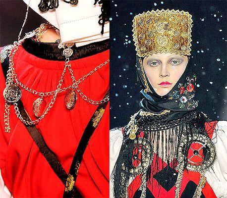John Galliano на Паризькому Тижні моди: фрагменти нарядів