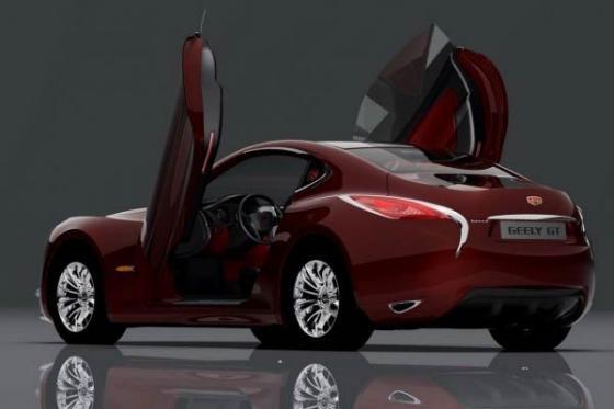Китайский суперкар Geely GT сделали более страшным