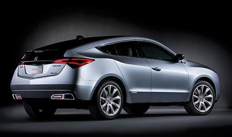 Acura официально представила купе-кроссовер ZDX