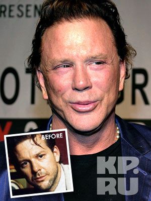 Микки Рурк падал, как мешок с дерьмом, чтобы вернуться в Голливуд