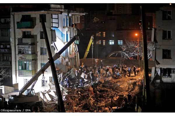 В Евпатории демонтируют взорвавшийся дом