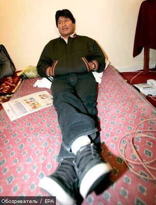 Спецслужбы спасли Эво Моралеса от убийства