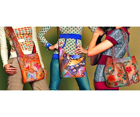 Мальовничі сумки від Anuschka