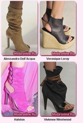 Жіноче взуття Весна-Літо 2009