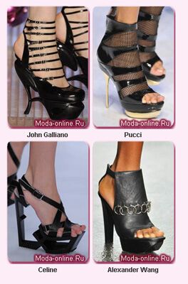 Жіноче взуття Весна-Літо 2009