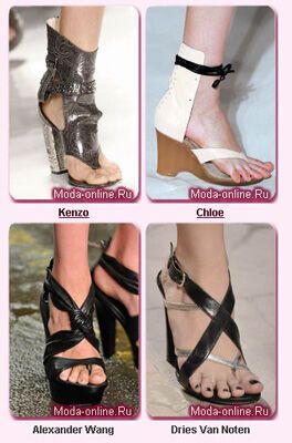 Жіноче взуття Весна-Літо 2009