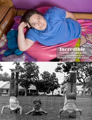 Жінка з половиною тіла народила двох дітей