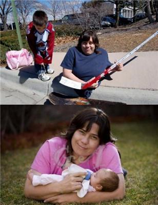 Жінка з половиною тіла народила двох дітей