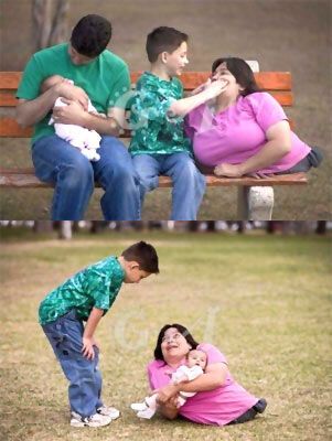 Жінка з половиною тіла народила двох дітей