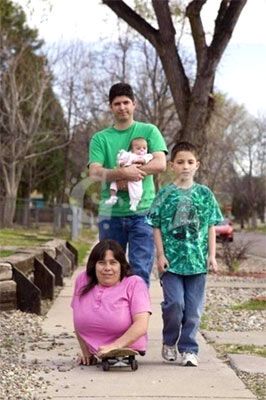 Жінка з половиною тіла народила двох дітей