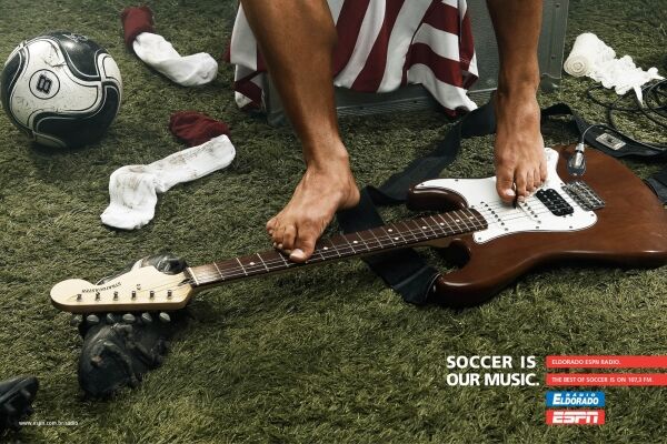 Реклама о тех, для кого футбол как музыка 