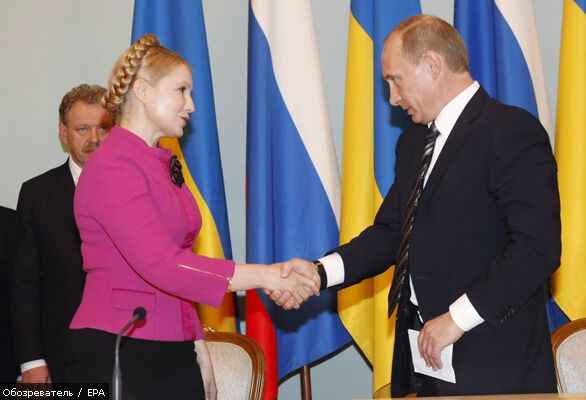 Тимошенко попросит Путина надавить на Януковича