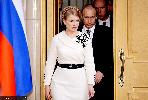 Путин незапланированно уединился с Тимошенко