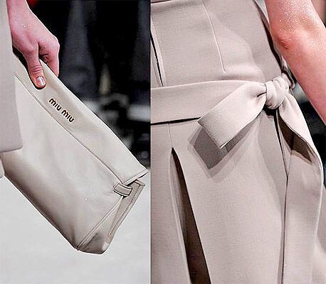 Miu Miu на Паризькому Тижні моди: фрагменти нарядів