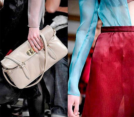 Miu Miu на Паризькому Тижні моди: фрагменти нарядів