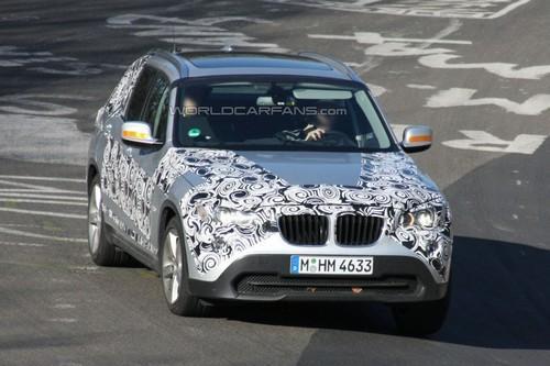 Новый BMW X1 "зашпионили"