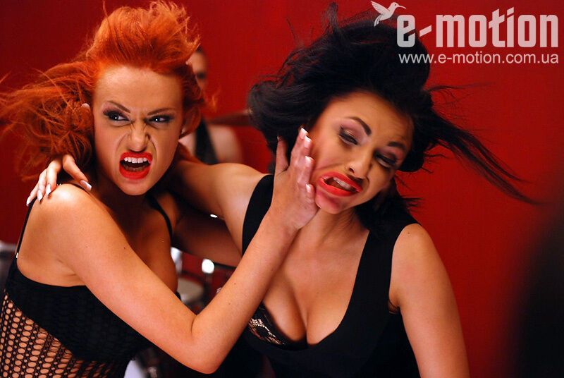 НеАнгелы подрались на съемках клипа