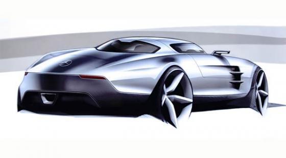 Mercedes-Benz показал новый суперкар SLS AMG