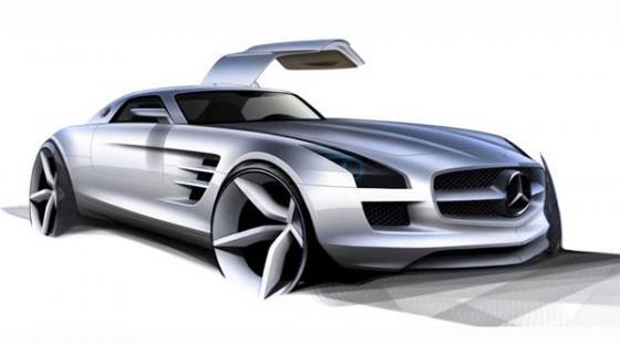 Mercedes-Benz показал новый суперкар SLS AMG
