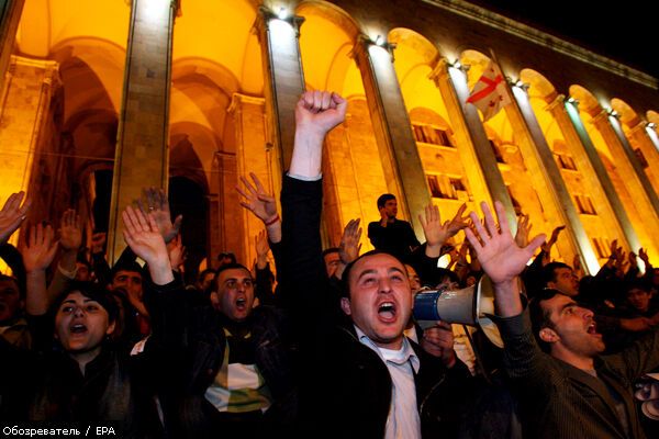 Оппозиция Грузии проводит акции протеста