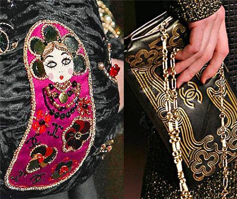 Chanel: сумочки в російській стилі