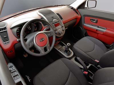 KIA Soul - авто с самым впечатляющим интерьером