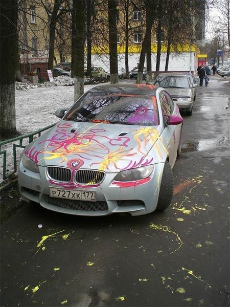 Как жестоко прикольнулись над BMW