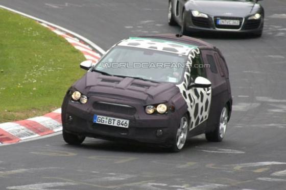 Новый Chevrolet Aveo уже проходит испытания - шпионские ФОТО