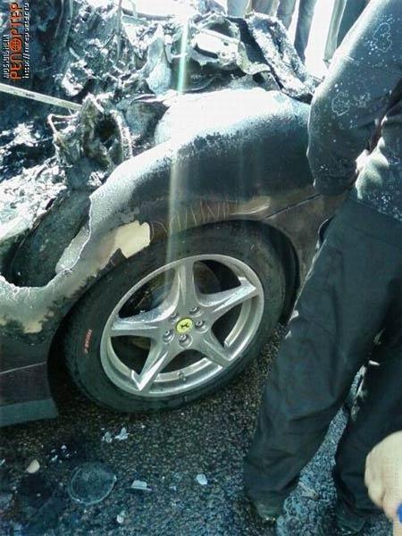 Ferrari за 650 тыс. евро сгорела через час после покупки