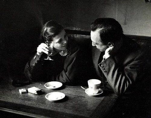 Уникальные фотографии парижских кафе начала и середины ХХ века