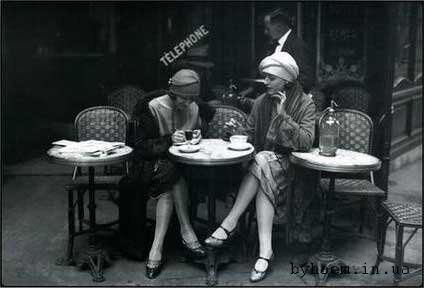 Уникальные фотографии парижских кафе начала и середины ХХ века