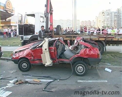 В ДТП на проспекте Бажана погиб милиционер
