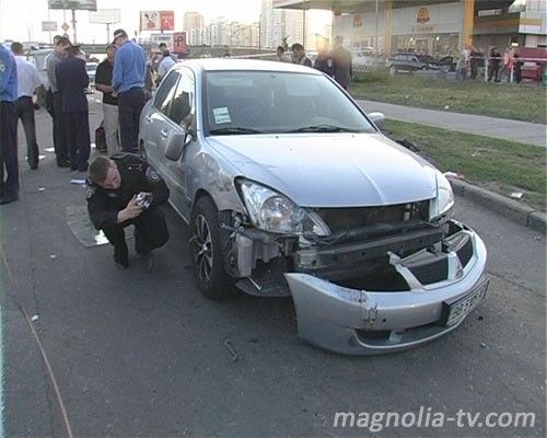 В ДТП на проспекте Бажана погиб милиционер