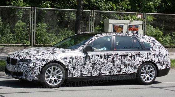 BMW тестирует универсал на базе 5-ой серии