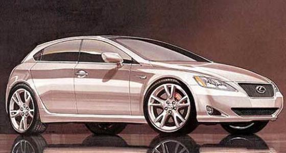 Lexus представит компактный гибридный хэтчбек