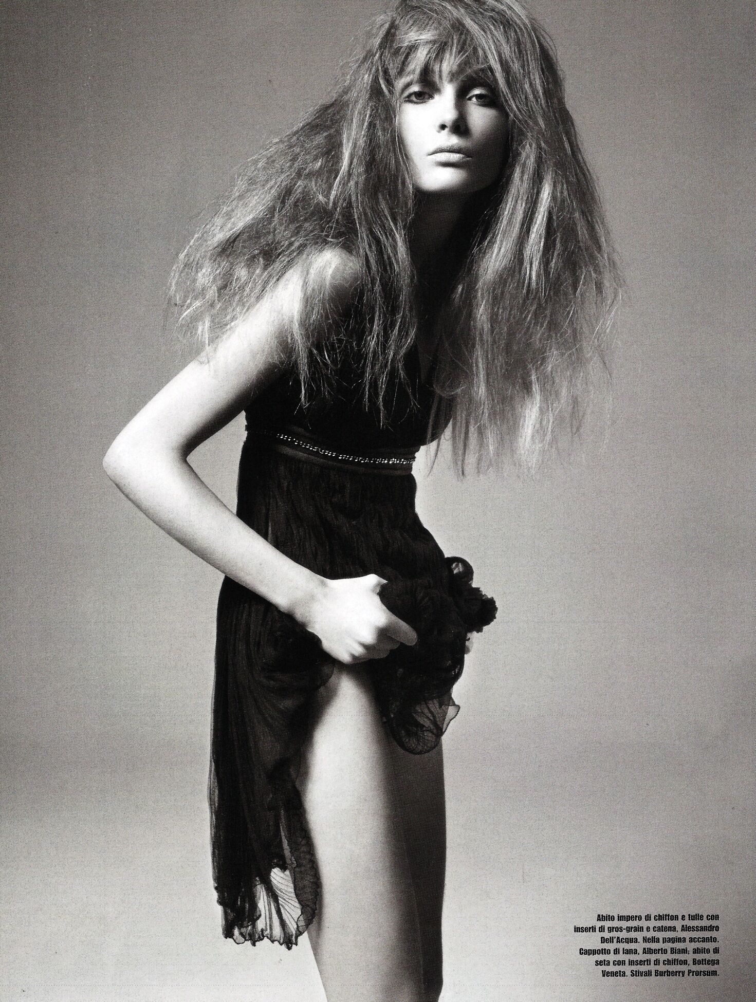 Супермодель Снежана Онопко для итальянского Vogue